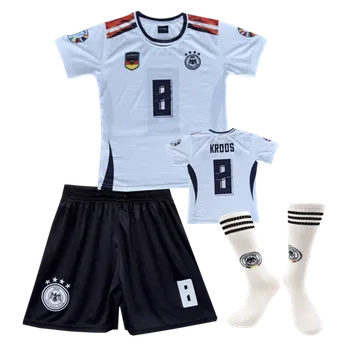 Fotbal Numberoplus Dětský fotbalový dres + fotbalové ponožky - Germany Cup Toni Kroos 8 Velikost: 12 roky (vel.146)