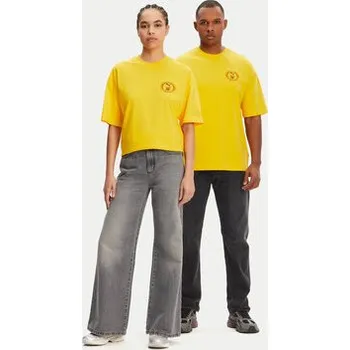 Pánské tričko Puma T-Shirt Unisex Harry Potter 630092 Žlutá Oversize XS