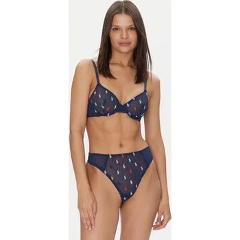 Podprsenka Polo Ralph Lauren Podprsenka s kosticemi 4P0210 Tmavomodrá 80B
