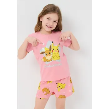 Sinsay - Dvoudílná pyžamová souprava Pokémon - broskvová - 276CX-24X - 276CX-24X-122