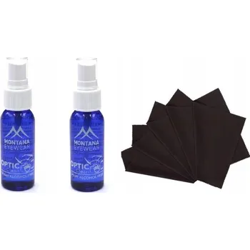 ČISTICÍ SPREJ NA BRÝLE 2X MONTANA + HADŘÍKY 5X