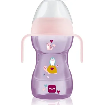 MAM Fun to Drink Cup tréninkový hrnek Pink 270 ml