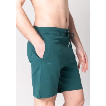 Pánská móda Pánské šortky John Frank JFSH01 Petrolejová, M