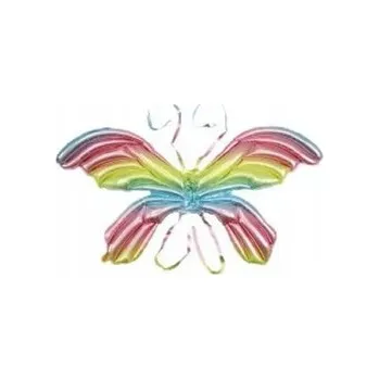 Balónek Fóliový Balónek Křídla Duhová (122 cm)