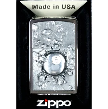 Zapalovač Benzínový Zapalovač Zippo EIGHT BALL