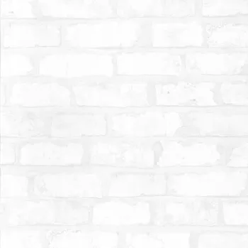 Tapeta Vinylová tapeta na vliesu Grandeco bílá cihla omyvatelná 53x10 m