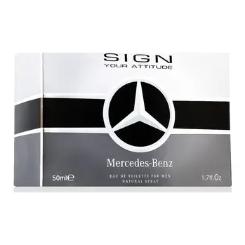 Pánský parfém Mercedes-Benz Mercedes-Benz Sign Your Attitude EDT rozbaleno 50 ml M