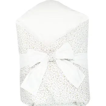 Zavinovačka ENIE BABY péřová zavinovačka Little Purple Flowers 80x80 cm