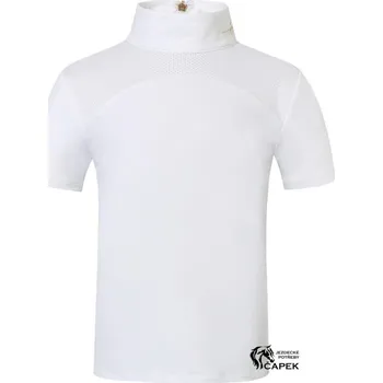 Dětské závodní triko Covalliero -S/S 2023- - Bílá - 164/170