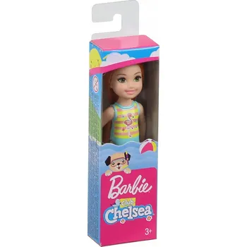 Panenka Barbie Chelsea plážová panenka Mattel GLN70 - Zrzka