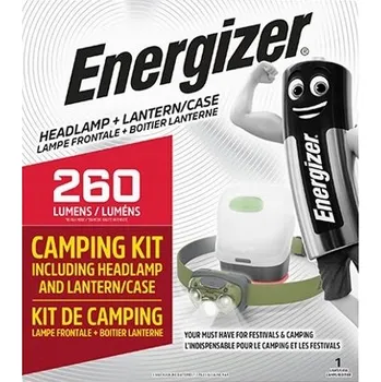 Čelovka CAMPING KIT Energizer Čelovka Vision 260 Zelená + pouzdro