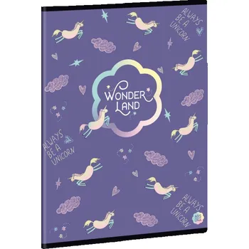 Sešit ARS UNA Sešit 544 jednorožec A5 linkovaný