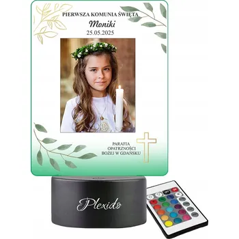 Lampička Plexido vícebarevná Noční lampa