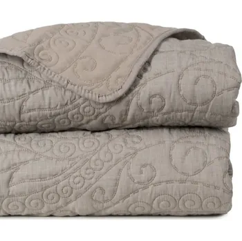 Přehoz na lůžko Taupe prošívaný přehoz 180x260 cm – Ixia ID_1766762