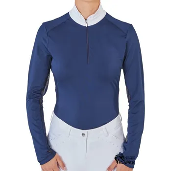 Závodní triko Busse -MARBELLA LONG- - Bílá - XS