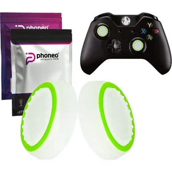 Herní konzole NÁVLEKY Phoneo GUMOVÉ GRIPY na ANALOGOVÉ PÁČKY OVLADAČE PS4 PS5 XBOX Series S X