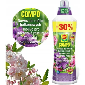 Hnojivo Vícesložkové hnojivo Compo tekuté 1,3 kg 1,3 l