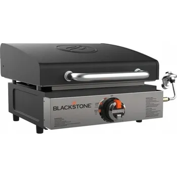 BLACKSTONE 2143EU Stolní plynový gril s POKLICÍ, grilovací deska 3,6 kW, 17" (43 cm), 122B048