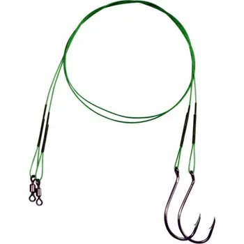 Rybářský háček Háčky s návazcem a protihrotem Konger NÁVAZEC S HÁČKEM NYLSTAR 20 ks