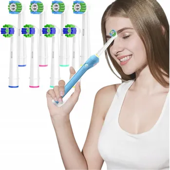 Péče o chrup Náhradní hlavice pro zubní kartáčky Oral-B Braun 8 ks