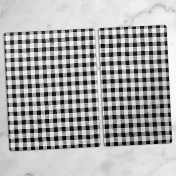 Obraz Skleněné Desky s Dekorativním Potiskem Pepito Černo-Bílé 40x52 a 30x52