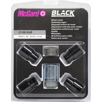 Matice na kolo Matice McGard M12x1.50 s plochou podložkou, délka 35 mm, klíč 21, 4 ks