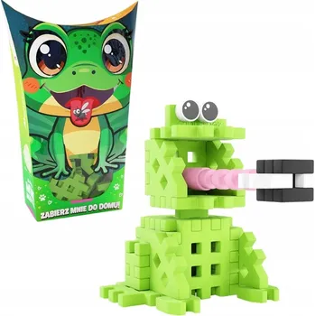 ostatní stavebnice Marioinex Mini Waffle POCKET PETS - stavebnice ŽABKA (Žába)