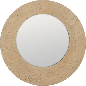 Zrcadlo Nástěnné zrcadlo s rámem z kamene 80x80 cm Piedra – Ixia ID_1766582