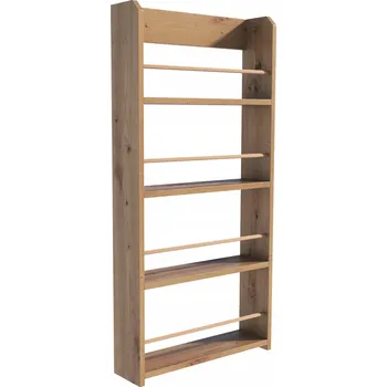 Knihovna Regál Matkam 53,6 cm x 110 cm x 14 cm dub artisan