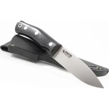 lovecký nůž Casström No.10 SFK Black Micarta 14C28N 13120