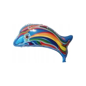 Balónek Fóliový balónek Delfín Barevný (54 cm * 65 cm)
