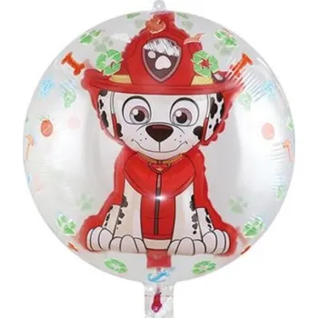 Balónek Balónek ve fóliovém balónku Tlapková patrola Marshall (60 cm*69 Cm)