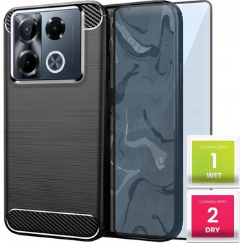 Pouzdro na mobilní telefon Zadní Kryt Hello Case pro Infinix NOTE 40 Pro, černý