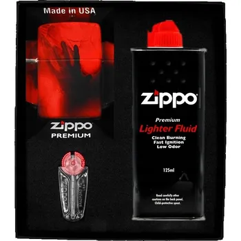 Zapalovač Kovový benzínový Zapalovač Zippo