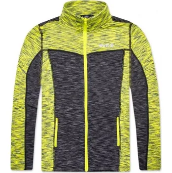 Chlapecká mikina Funkční chlapecká mikina Wolf M2442 zelená se šedou