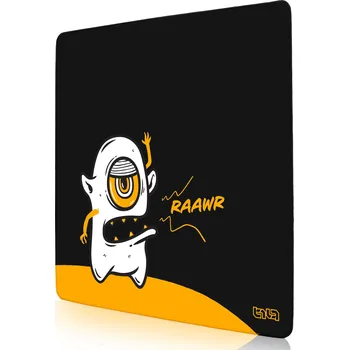 Podložka pod myš HERNÍ PODLOŽKA POD MYŠ Raawr 50x50 TILT Pro hráče Protiskluzová XL