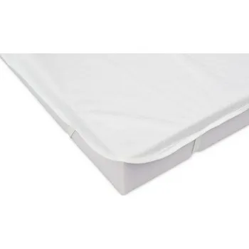 Prostěradlo Chránič matrace do postýlky, 140x70cm, bílý