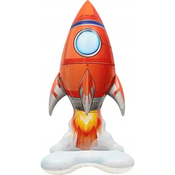 Balónek Fóliový balónek Raketa Kosmická pro děti - Barevný a zábavný - 40x65 cm