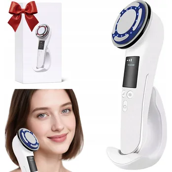 Masážní přístroj BEZJEHLOVÁ MEZOTERAPIE 3V1 MASÁŽNÍ PŘÍSTROJ EMS NA OBLIČEJ LIFTING MASÁŽ OMLAZENÍ