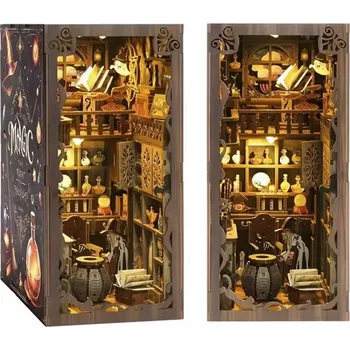 Obraz Miniaturní domeček Book Nook Neobyčejné elixíry Magie čáry Potter