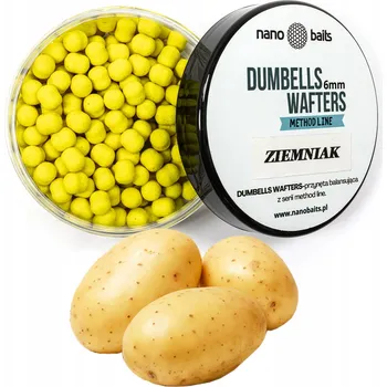 Boilies Dumbells Wafters 6mm BRAMBORA 75 Ml Účinná Nástraha na Kapra
