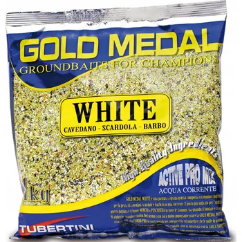 Návnadová surovina Směs Návnada hrubozrnná Tubertini Gold Medal White 1kg