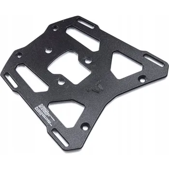 Zavazadlo na motocykl NOSIČ PRO MONTÁŽNÍ PLATO KUFRU ALU-RACK SW-MOTECH YAMAHA XT 660 Z TENERE (07-12), ČERNÝ