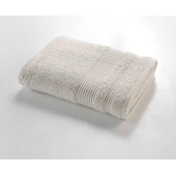 Béžová froté bavlněná osuška 70x130 cm Tendresse – douceur d'intérieur ID_1771858