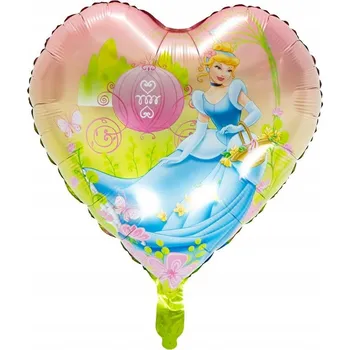 Balónek Fóliový balónek Princezna, 18" (45 cm)