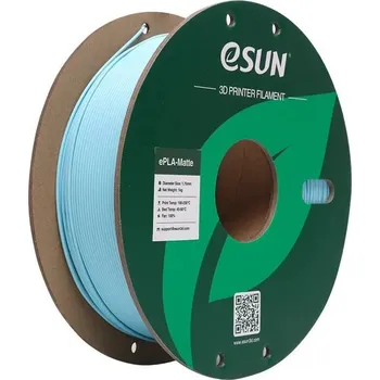Filament Filament eSUN ePLA-Matte Light Blue 1kg