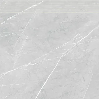 Dlažba Touch Dust - schodovka rektifikovaná 59,8x59,7 šedá DCP62903