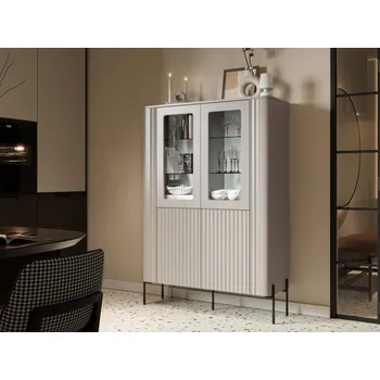 Knihovna Vitrína do obývacího pokoje Wompor 110, Barva: kašmír MIRJAN 5903211419591