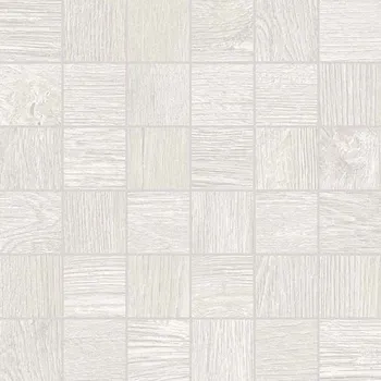 Obklad Plank Feather - dlaždice mozaika 5x5 světle šedá DDM05893
