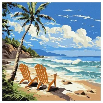 Set školních potřeb Malowanie po numerach - Świat dla zakochanych